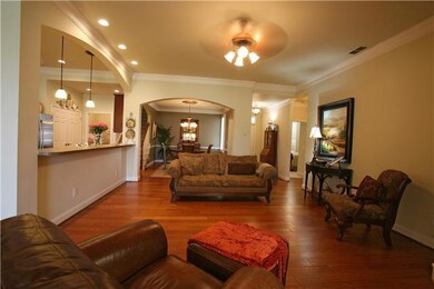 The Great Room flows into the Kitchen and Dining Room to allow an amazing venue for entertaining!