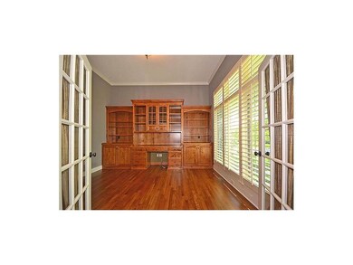 Den with Built ins