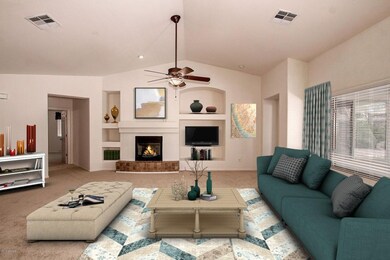Great Room Staged