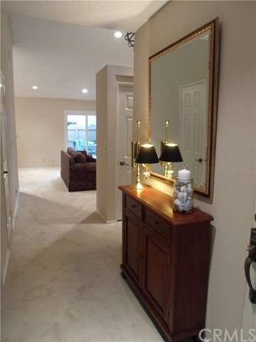 Entry Hall from Front door looking towards Living 