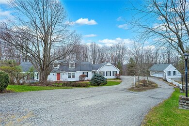 Long private driveway, dead end street