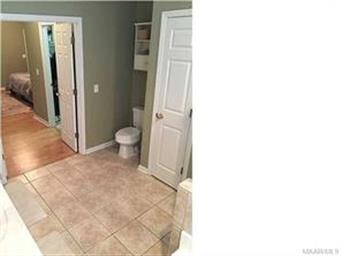 Master Bathroom Linen Closet & Tile Flooring