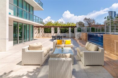 PRIVATE TERRACE — over 4,000 square feet of outdoor living