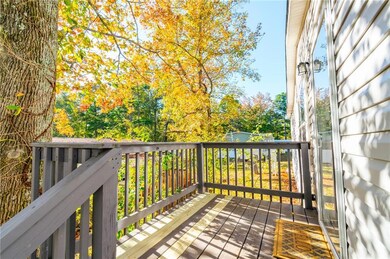 View of front porch