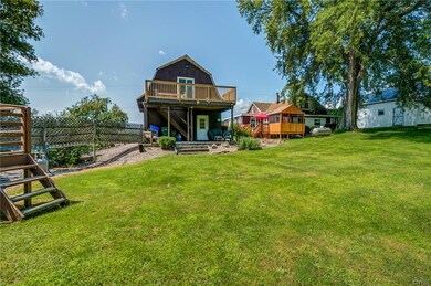 Upper deck off Barn/garage
