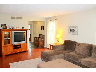 Living Room Formal Living with Cherry Hardwoods * 