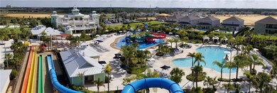 Amazing Aqua Park with water slides, large pool an