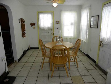 Kitchen. A very bright space with the windows and 
