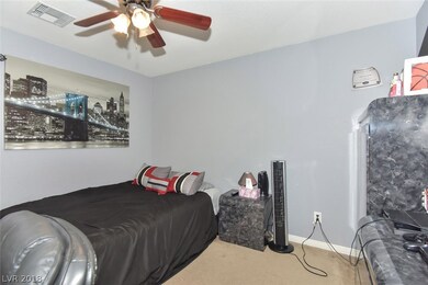#3 Bedroom upstairs with ceiling fan