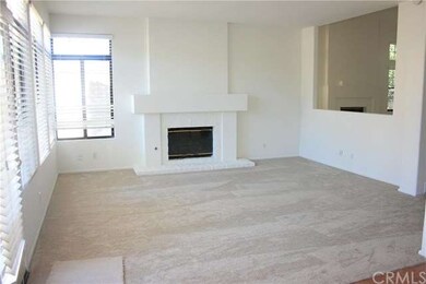 Light and bright Family room with fireplace