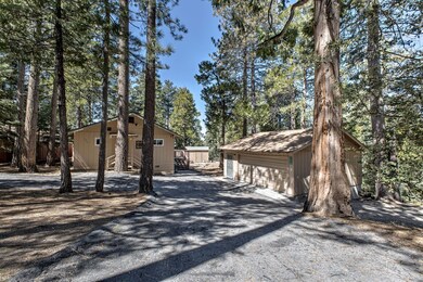 Paved Driveway to Garage and Cabins
