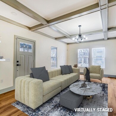 Family Room Staged
