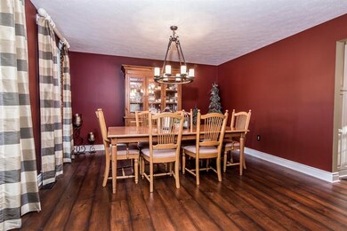 Large, 15x13 Dining Room with new light fixture