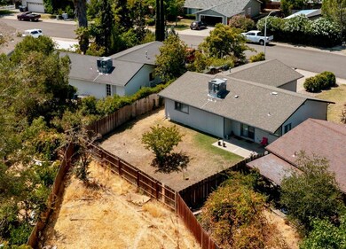 Private backyard