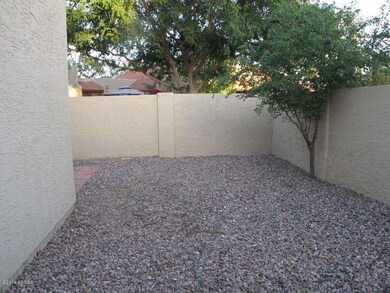 private backyard