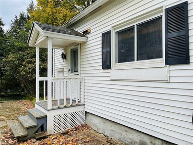 Side entrance into back hallway.