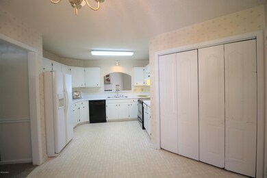 Kitchen with Laundry Closet