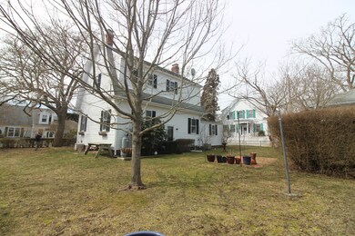 Side and backyard area