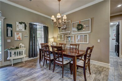Large dining area