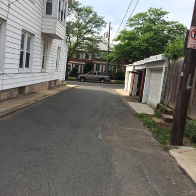 Alley view facing north