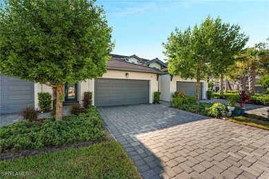 Front elevation of townhome