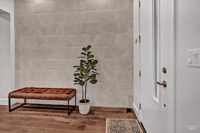 Detailed view of wood finished floors