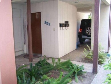 Courtyard and Front Unit Entry