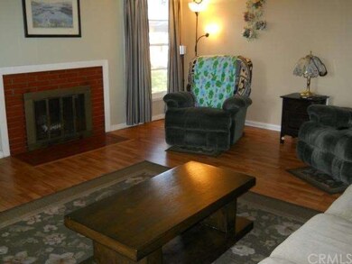 Living Room with Fireplace