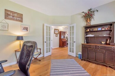 Love the french doors for privacy without taking a