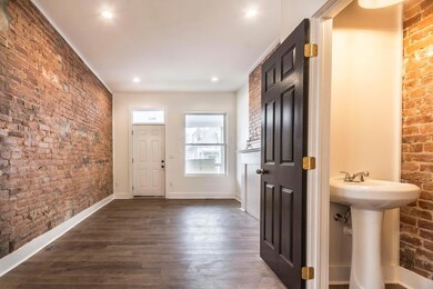 Living Room, half bath