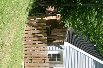 A fenced in dog run for your animals just behind the house with access to an entry door that has a animal door built into it.  Bring your pets!