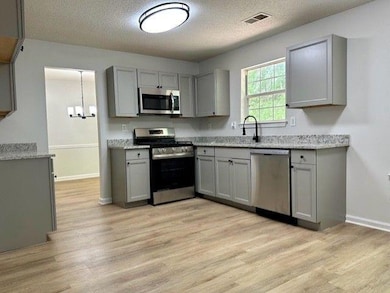 new cabinets, new granite countertops