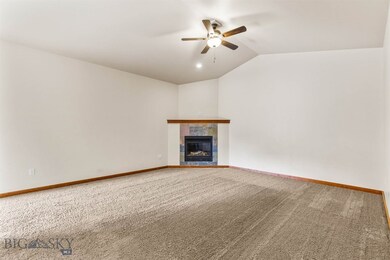 Open and spacious living room, accented with vault