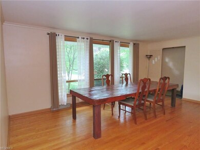 Three large picture windows allow plenty of light 