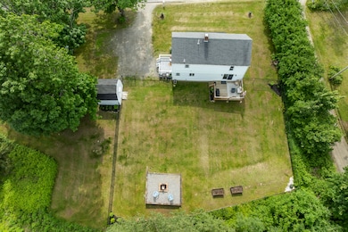 Fenced in back yard