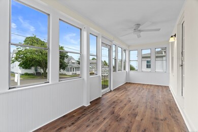 Front porch facing south.