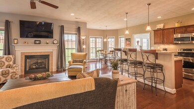 Great Room to Kitchen