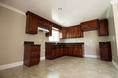 Brand new cabinets and granite.