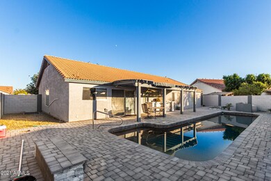 Pool and back of the house