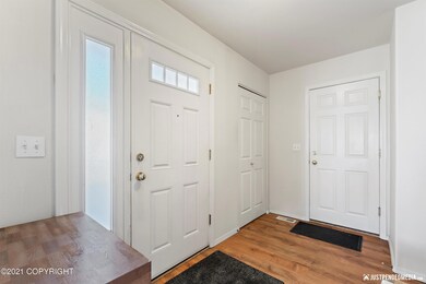 Front door interior