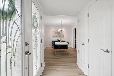 Foyer and view of Dining Room