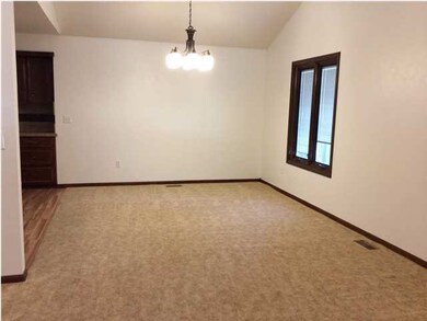 Large dining area would fit china hutch and large 