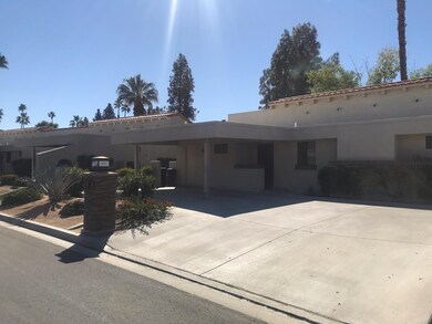 front of unit