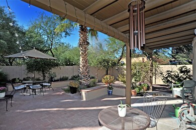 Private patio