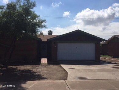 front of house garage
