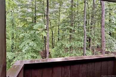 Wooded Views from Balcony