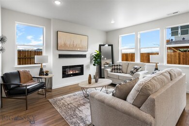Living room with a healthy amount of sunlight and