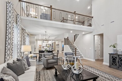 Gorgeous open layout with 2 story great room.