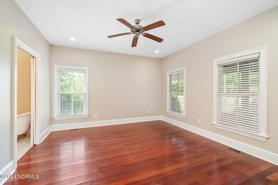 First floor primary suite