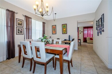 Enough space by dinning room to even set up an off